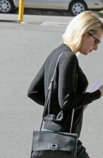 EMMA ROBERTS Out and About in West Hollywood 01/28/2016