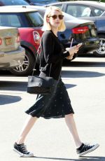 EMMA ROBERTS Out and About in West Hollywood 01/28/2016