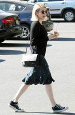 EMMA ROBERTS Out and About in West Hollywood 01/28/2016