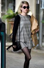 EMMA ROBERTS Out Shopping at a Bookstore in Los Angeles 01/14/2016