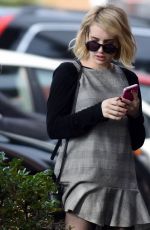 EMMA ROBERTS Out Shopping at a Bookstore in Los Angeles 01/14/2016
