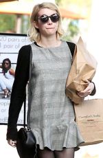EMMA ROBERTS Out Shopping at a Bookstore in Los Angeles 01/14/2016