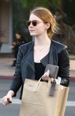 EMMA STONE Out Shopping in Malibu 01/22/2016