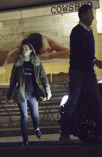 EMMA WATSON Night Out in London 01/15/2016
