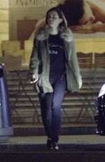 EMMA WATSON Night Out in London 01/15/2016