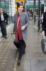 EMMA WILLIS Leaves BBC Radio 2 Studios in London 01/06/2016
