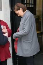 EMMA WILLIS Leaves BBC Radio 2 Studios in London 01/06/2016
