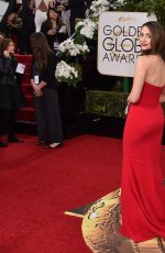 EMMY ROSSUM at 73rd Annual Golden Globe Awards in Beverly Hills 10/01/2016