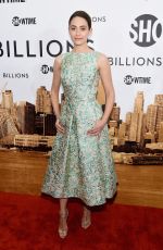 EMMY ROSSUM at Billions Series Premiere in New York 01/07/2016