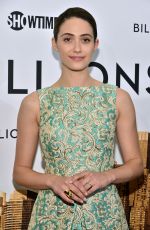 EMMY ROSSUM at Billions Series Premiere in New York 01/07/2016