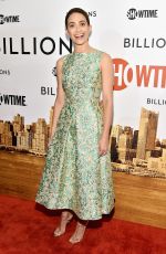 EMMY ROSSUM at Billions Series Premiere in New York 01/07/2016