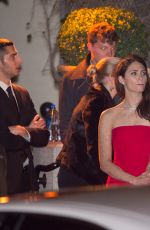 EMMY ROSSUM at CAA’s Golden Globe After Party in West Hollywood 01/10/2016