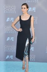 EMMY ROSSUM at Critics’s Choice Awards 2016 in Santa Monica 01/17/2016