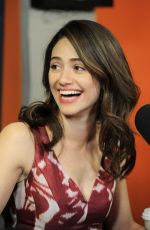 EMMY ROSSUM at SiriusXM Studios in New York 01/07/2016