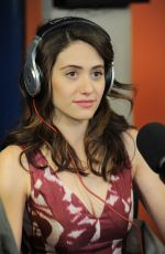 EMMY ROSSUM at SiriusXM Studios in New York 01/07/2016