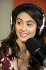 EMMY ROSSUM at SiriusXM Studios in New York 01/07/2016