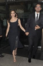 EMMY ROSSUM Leaves Mr Chow Restaurant in Beverly Hills 01/17/2016