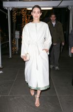 EMMY ROSSUM Night Out in New York  01/07/2016