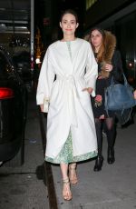 EMMY ROSSUM Night Out in New York  01/07/2016