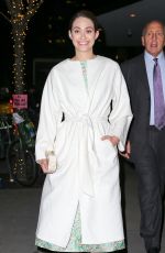 EMMY ROSSUM Night Out in New York  01/07/2016