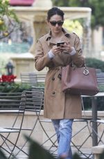 EMMY ROSSUM Out and About in Beverly Hills 01/13/2016