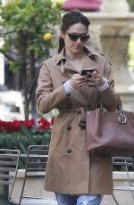 EMMY ROSSUM Out and About in Beverly Hills 01/13/2016