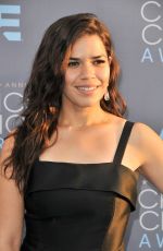 EMRICA FERRERA at Critics’s Choice Awards 2016 in Santa Monica 01/17/2016