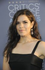 EMRICA FERRERA at Critics’s Choice Awards 2016 in Santa Monica 01/17/2016