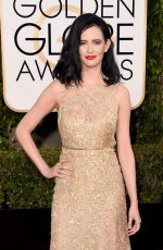 EVA GREEN at 73rd Annual Golden Globe Awards in Beverly Hills 10/01/2016