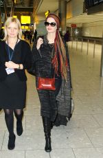 EVA GREEN at Heathrow Airport in London 01/12/2016