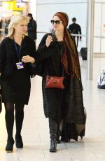 EVA GREEN at Heathrow Airport in London 01/12/2016