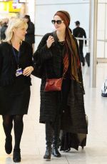 EVA GREEN at Heathrow Airport in London 01/12/2016