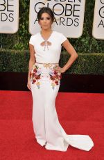EVA LONGORIA at 73rd Annual Golden Globe Awards in Beverly Hills 10/01/2016