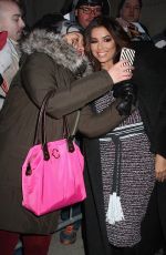 EVA LONGORIA at AOU Build Studios in New York 01/05/2016