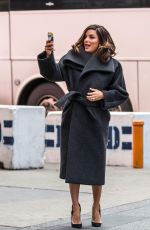 EVA LONGORIA Out and About in New York 01/04/2016