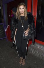 FERNE MCCANN at Creme Egg Cafe Launch Night in Soho 01/21/2016