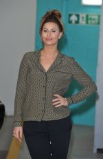 FERNE MCCANN at ITV Studios in London 01/21/2016