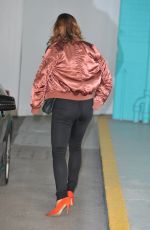 FERNE MCCANN Leaves ITV Studios in London 01/19/2016