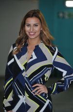 FERNE MCCANN Leaves ITV Studios in London 01/22/2016