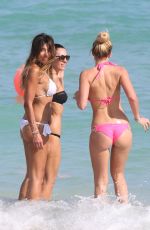 FRANCESCA BRAMBILLA in Bikini at a Beach Miami 01/09/2016
