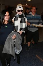 FRANCESCA EASTWOOD at LAX Airport in Los Angeles 01/26/2016