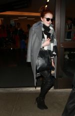 FRANCESCA EASTWOOD at LAX Airport in Los Angeles 01/26/2016