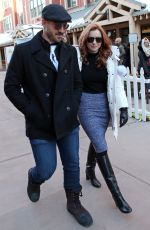 FRANCESCA EASTWOOD Out in Park City 01/25/2016