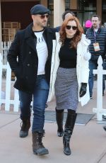 FRANCESCA EASTWOOD Out in Park City 01/25/2016