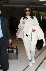 GABRIELLE UNION at Los Angeles International Airport 01/26/2016