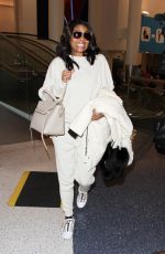 GABRIELLE UNION at Los Angeles International Airport 01/26/2016