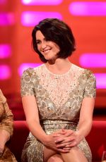 GEMMA ARTERTON at The Graham Norton Show in London 01/14/2016