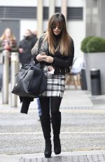 GEORGIA MAY FOOTE Arrives to Strictly Live Tour Rehearsals in Birmingham 01/21/2016