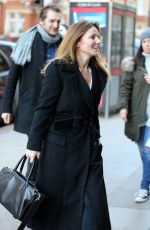 GERI HALLIWELL Leaves Warner Music in Central London 01/20/2016