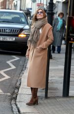 GERI HALLIWELL Out and About in London 01/19/2016